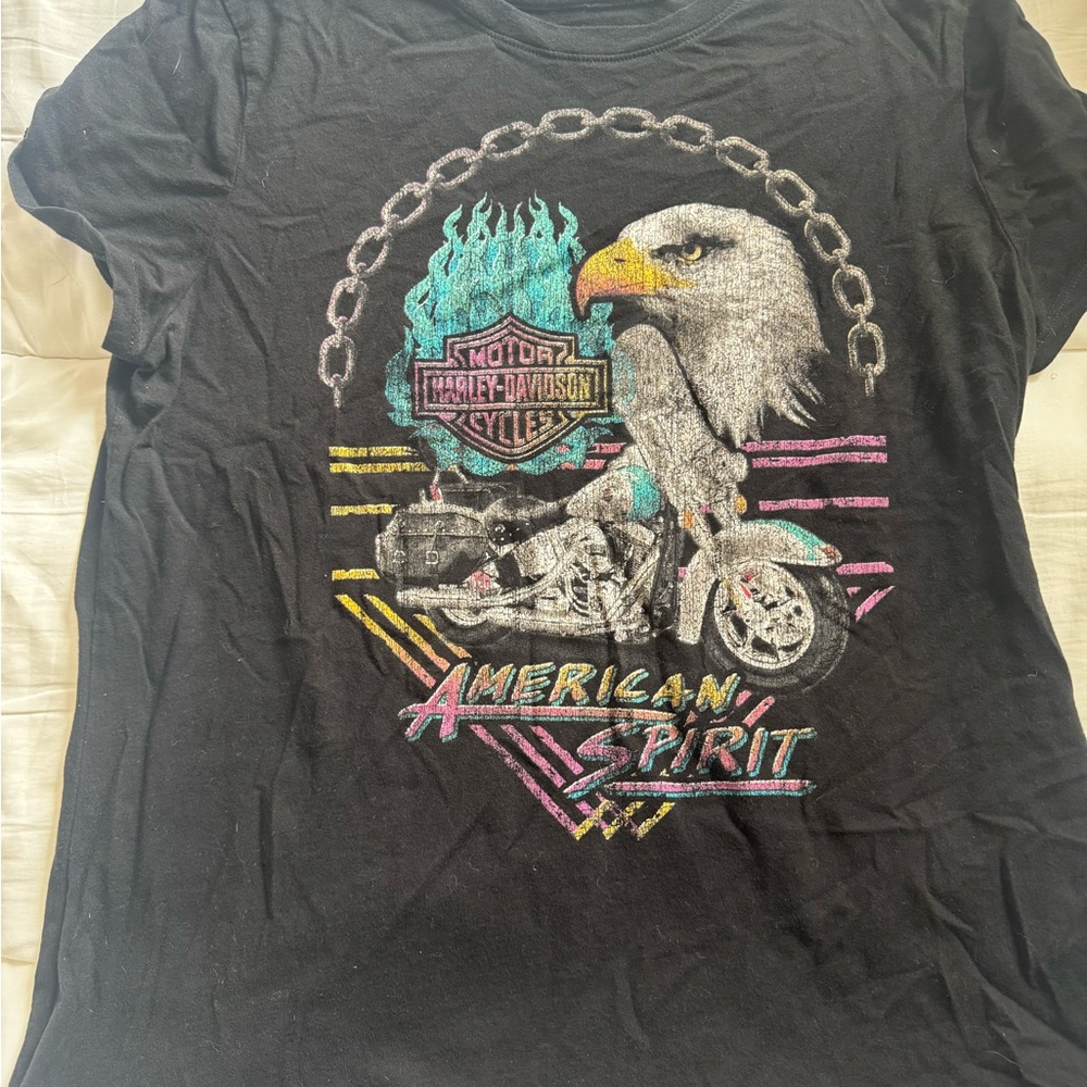 Harley-Davidson Black Tee with Logo